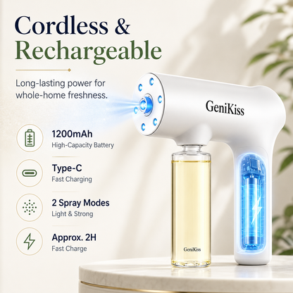 GeniKiss™ Nano Blue Light Pet Odor Eliminator